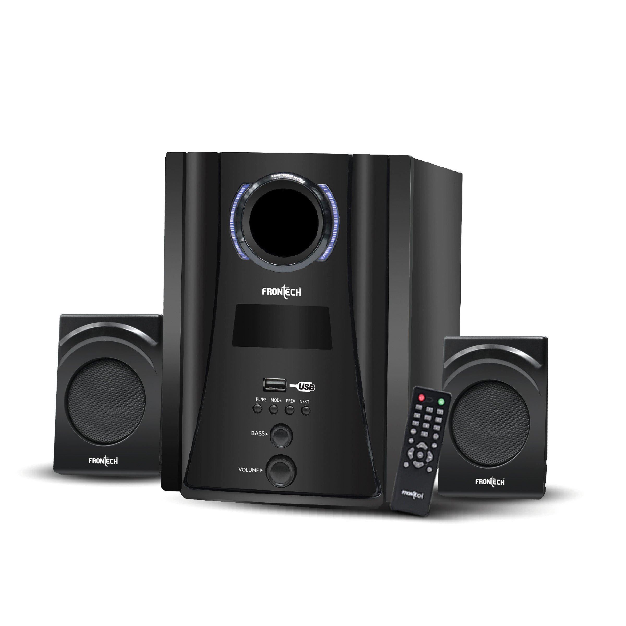 Frontech 2.1 Channel Speaker System (3918) Frontech 2.1 Channel Speaker System (3918)